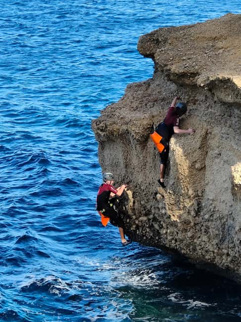 Coasteering North - Small aquatic caves bring a quieter change of pace