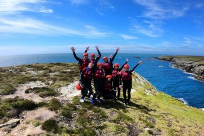 Coasteering on Anglesey