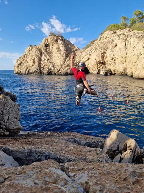 Coasteering South - Cala Fornells turns the coast into an adventure course