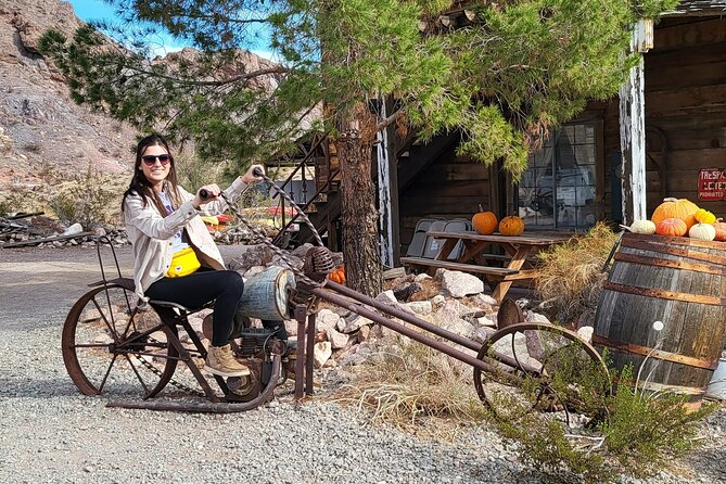 Colorado River Blast: Adrenaline RZR Tour + Ghost Town + Lunch - From the Strip to Eldorado Canyon in 45 minutes