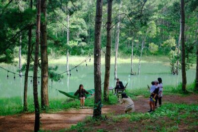 Combo Activity Trekking, Sup Paddling, Camping and Canyoning