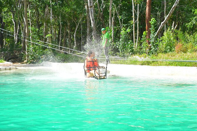 Combo-Adventure: ATV, Ziplines, Rappel and Cenote with Lunch - Three ATV rounds on the jungle circuit