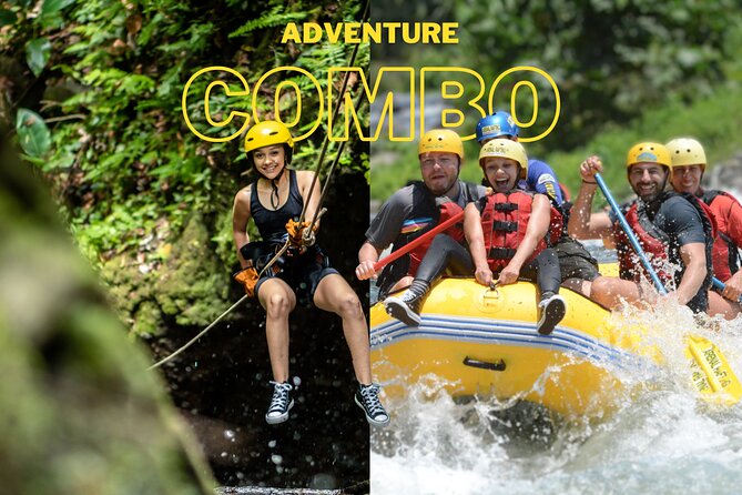 Combo Arenal Rafting and Canyoning Adventure - Two Costa Rican adventures before dinner