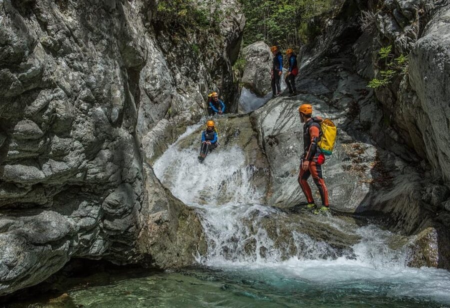 Corte Region: Fun Canyoning Verghellu - Waterfall, caves, and the quieter side of the canyon