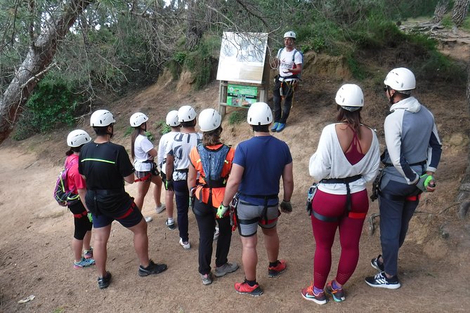 Costa Brava: Via Ferrata Cala del Molí - Second section: where the outing earns its adventure label