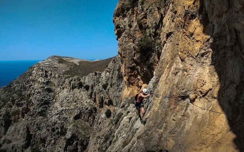 Crete: Via Ferrata in the Asterousia Mountains - Learning the iron road above the gorges