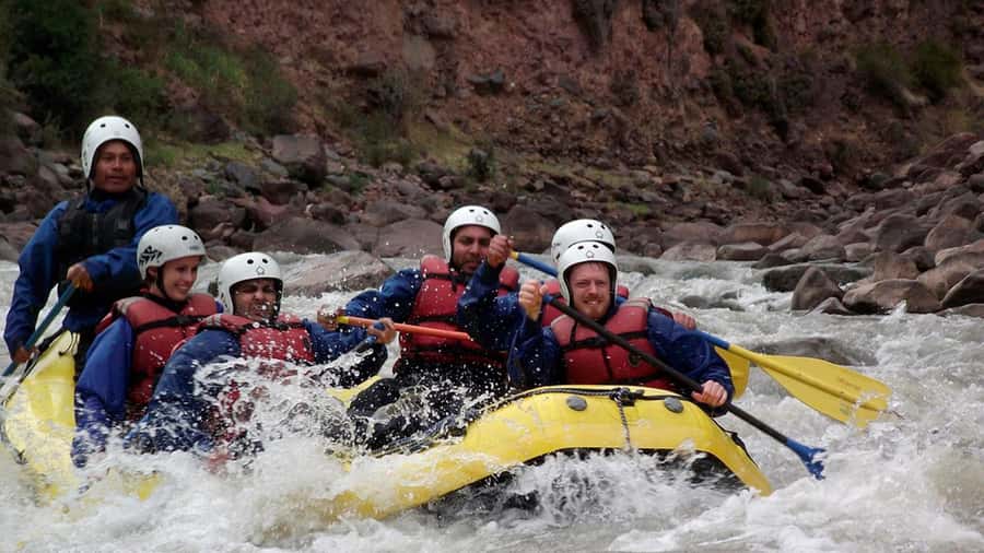 Cusco: River Rafting Adventure Full Day | Adrenaline Tour - Lunch and Recovery at Cusipata River Camp
