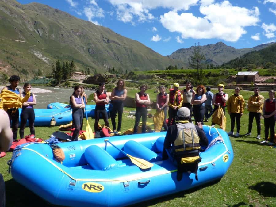 Cusco: River Rafting Adventure Full Day | Adrenaline Tour - The Four-Cable Zip-Line Across the River