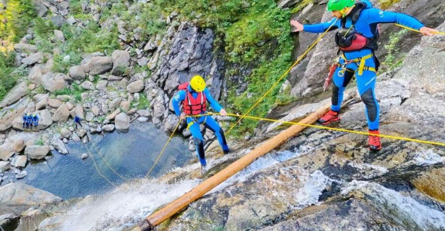 Dagali: Extreme Canyoning Experience - Rappelling down waterfalls