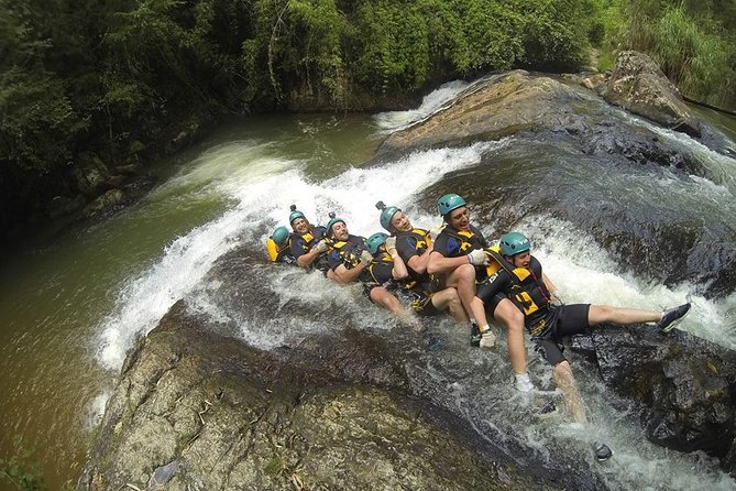 Dalat Canyoning Day Trip - A 30m waterfall for swimming and a 5m slide