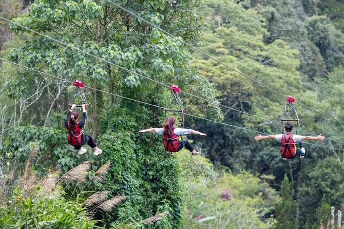 DaLat Canyoning & Experience 1500m Zipline - Starting at Datanla Waterfall
