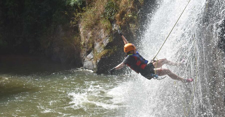 Dalat: Extreme Canyoning Adventure - Hotel pickup and getting ready at Datanla