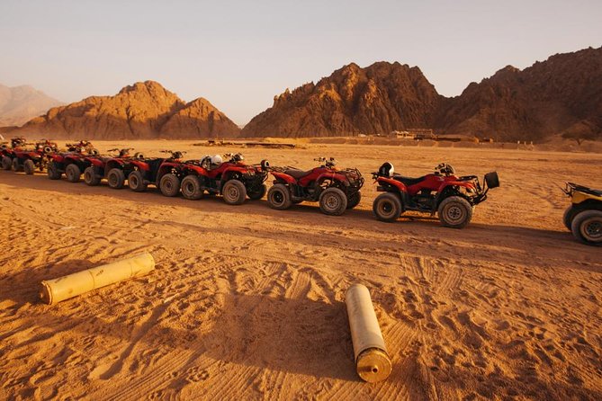 Desert Safari adrenaline tour in Sharm-Elsheikh on Quad ATVs bike - Starting with a short ride from Sharm el Sheikh