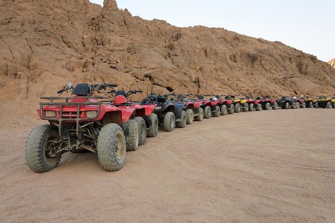 Desert Safari adrenaline tour in Sharm-Elsheikh on Quad ATVs bike - What the $82 price really includes