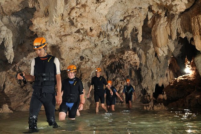 DISCOVER a Unique Secret River with Plus EXPERIENCE in Bike route & Rappel - Starting in Playa del Carmen with the right expectations