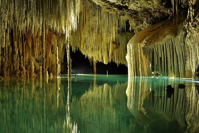 DISCOVER a Unique Secret River with Plus EXPERIENCE in Bike route & Rappel - The sound and light show underground