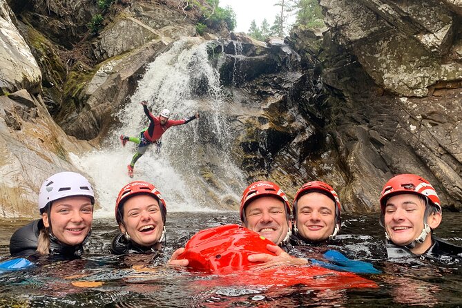 Discover Canyoning at Bruar Falls - What canyoning at Bruar Falls is really like