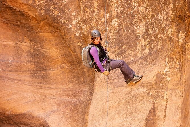 Discover Moab Rappelling on a Private Canyoneering Adventure - Who will enjoy this canyon outing