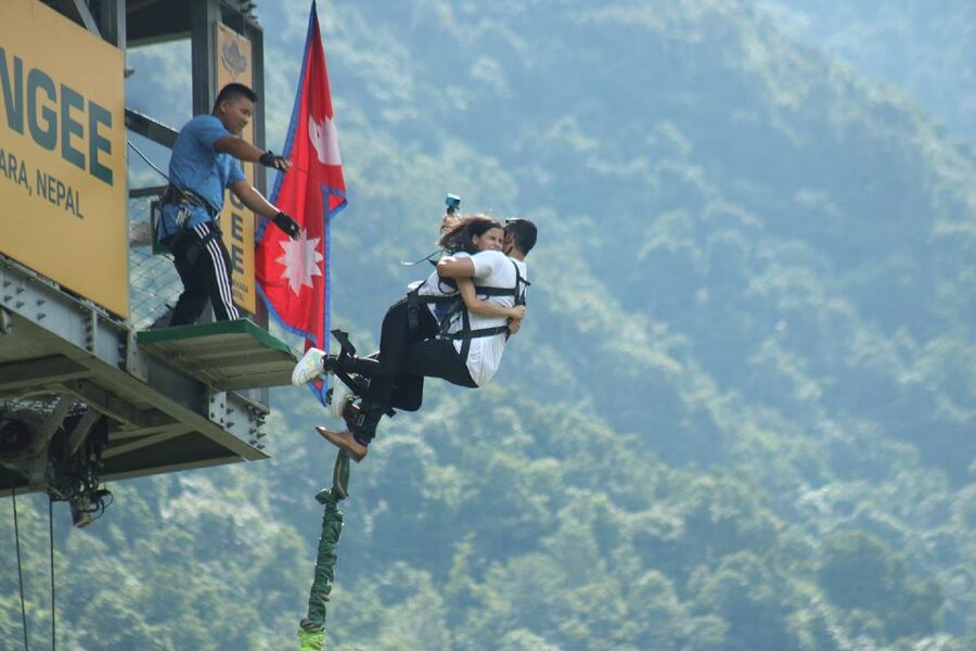 Double Dare: Tandem Bungee Adventure - A tandem jump near Pokhara, not a casual sightseeing stop