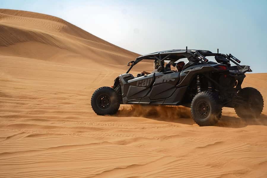 Dubai: Extreme Can-Am Buggy Desert Safari Adventure - Safety briefing before the throttle