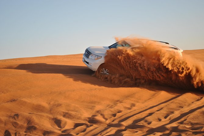 Dubai Red Dune Extreme Desert Safari Adventure With Sand Boarding - Quick points before you book