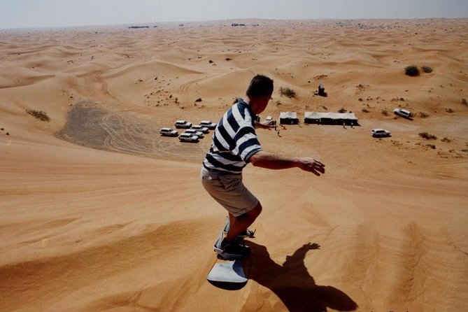 Dubai Red Dune Extreme Desert Safari Adventure With Sand Boarding - The optional quad-bike add-on