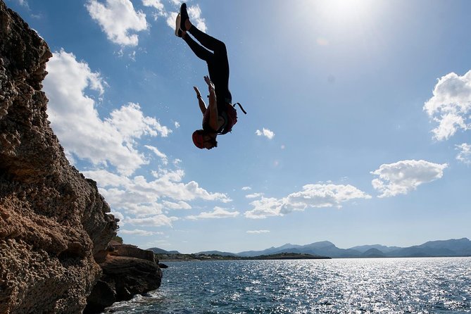 East Mallorca Coasteering Experience with Transfers - Getting Fitted for Wetsuit and Safety Gear