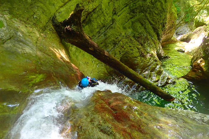 Ecouges sensational canyoning in the Vercors (Grenoble / Lyon) - A private group changes the feel of the day