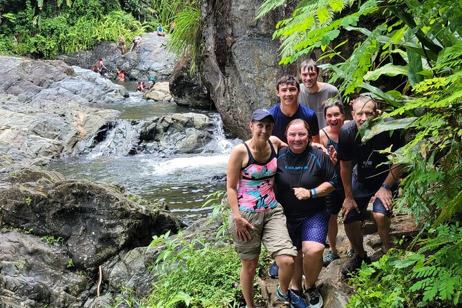 El Yunque Rainforest - Waterslide, Cliff jump, and Rope swing! - Safety and the role of Chris, Enrique, and Tristan