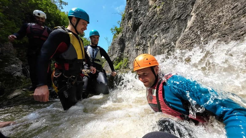 Emen: Canyoning at Negovanka Gorge w/ Optional Free Camping - Entering Negovanka Gorge near Veliko Tarnovo
