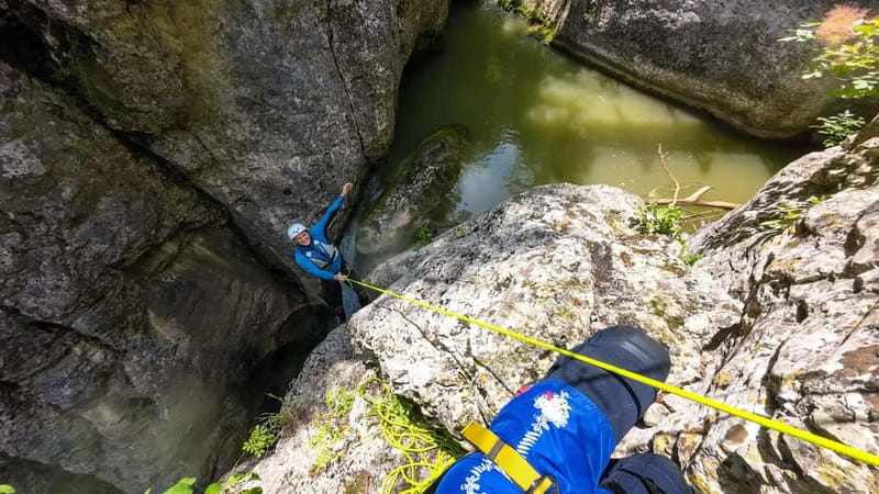 Emen: Canyoning at Negovanka Gorge w/ Optional Free Camping - Free camping after the waterfall