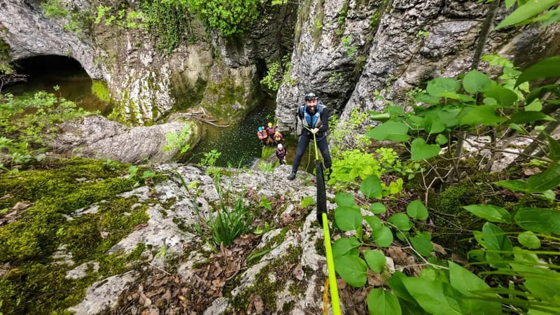 Emen: Canyoning at Negovanka Gorge w/ Optional Free Camping - The one-hour lesson that makes the canyon safer