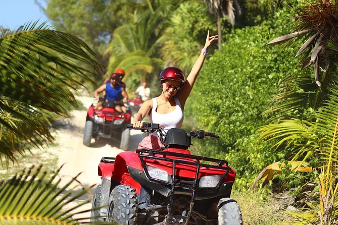 ENJOY the ADRENALINE and the SEA with an ATV and Wave Runner Tour - From Cancun hotels to Playa Maroma
