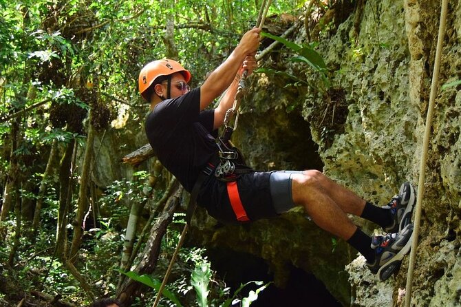 Exciting Day in Tulum Jungle: ATVs, Cenote, Zip lines, Rappel - Food, lockers, and the small practical details