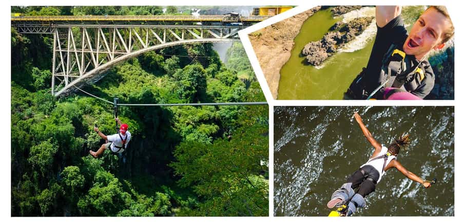 Experience Bungee, Swing & Slide from Victoria Falls Bridge - Three Big-Air Thrills Above the Zambezi