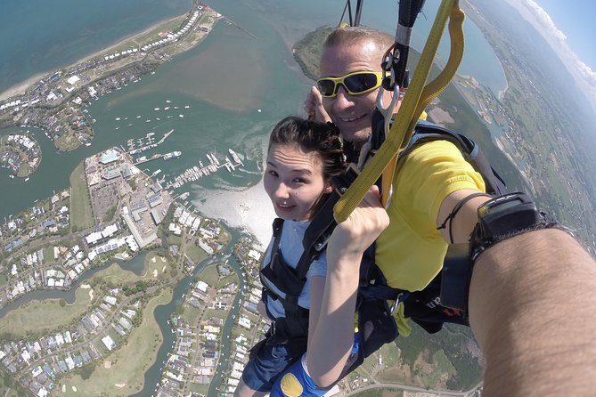 Extreme 12000ft Tandem Jump (45 seconds free fall) - Weather, timing, and cancellation rules