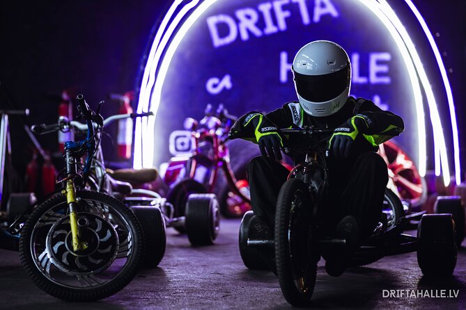 Extreme 20 Minute Ride on a Drift Trike - What the 20-minute Riga drift-trike experience is really like