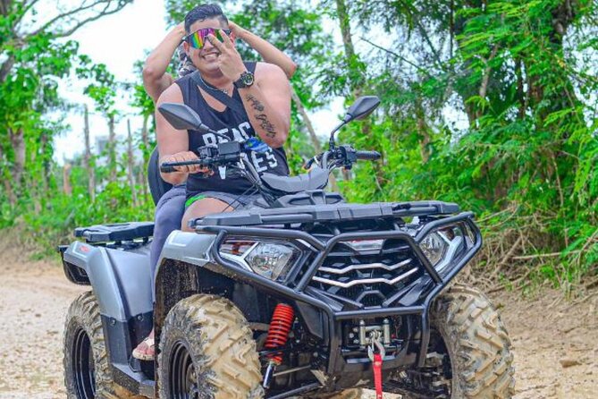 Extreme ATV Quad Bike From Punta Cana Transportation Included - A cool cave swim after the ride