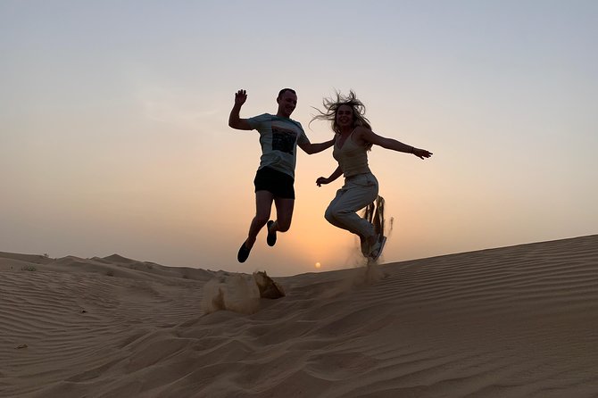 Extreme Desert Safari Evening with Dinner - Buffet dinner with vegetarian and non-vegetarian choices