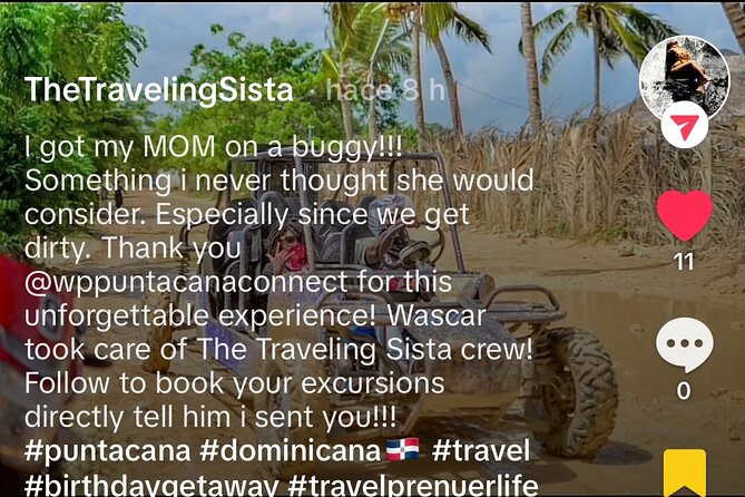 Extreme Jungle, water Cave, and Beach Buggy-Atv Punta Cana - Macao Beach and the cave stop