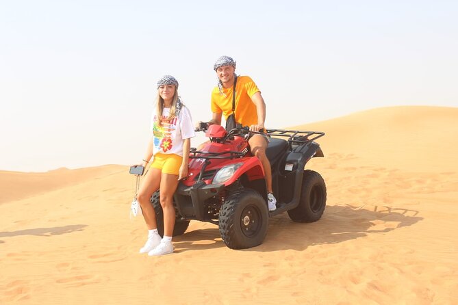 Extreme Quad Driving Adventure Tour - A four-hour morning in the Dubai desert