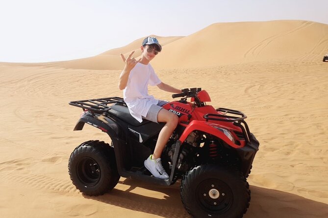 Extreme Quad Driving Adventure Tour - Sandboarding on open sand