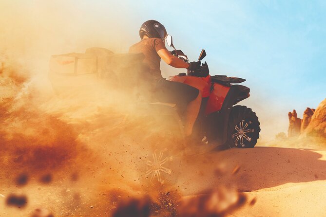 Extreme Quad Driving Adventure Tour - The 4x4 ride and first look at the dunes