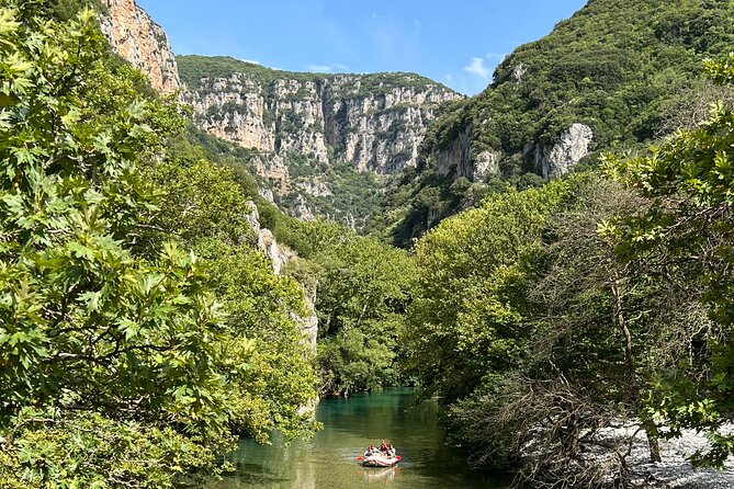 Extreme Rafting in Vikos Gorge National Park - Getting suited up in full river gear