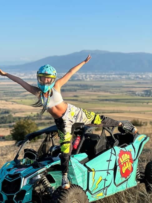 Extreme UTV 4x4 Tours near Sofia - One hour of off-road riding puts the UTV to work