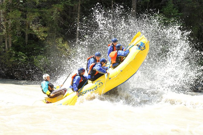Extreme Whitewater Rafting on Kicking Horse River - Getting fitted with the right river gear