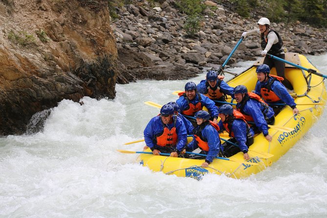 Extreme Whitewater Rafting on Kicking Horse River - Making the most of the 1:00 pm start