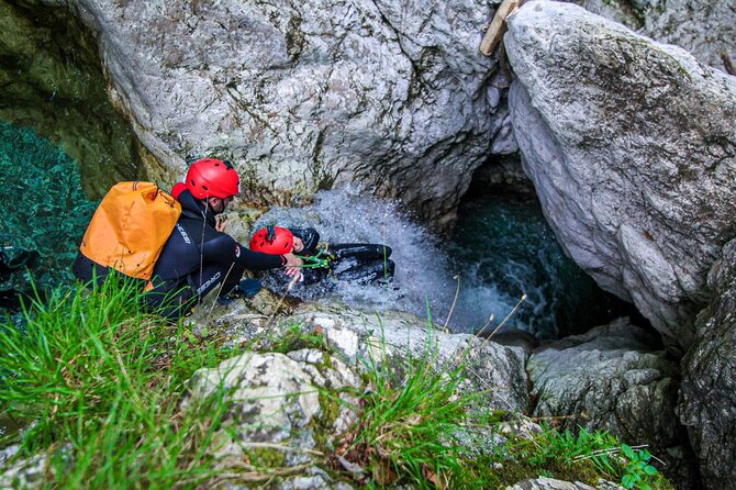 Family Beginner Canyoning in Sušec, Bovec With Photos - Moving through the canyon by slide, jump, and walk