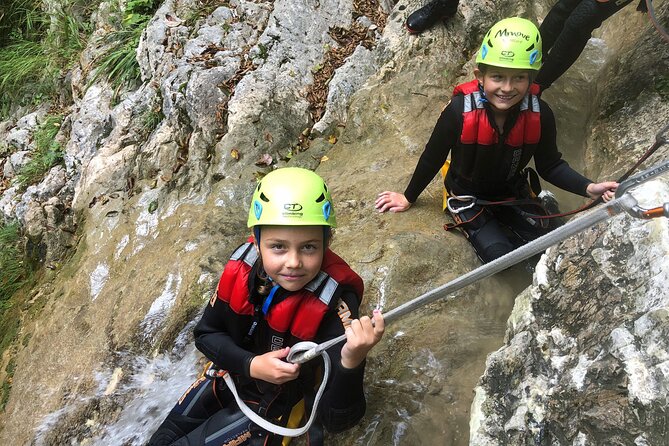 Family Canyoning - The guides make a practical difference
