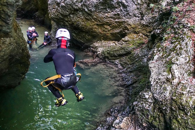 Family Canyoning near Lake Bled - What you actually do inside the canyon